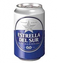 ESTRELLA DEL SUR SIN ALCOHOL LATA 33 cl