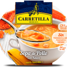 Carretilla Sopas y cremas Listas