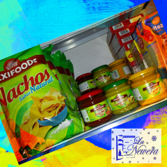 Cocina mexicana: nachos y salsas