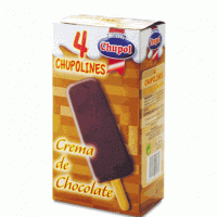 Chupolines 4 u chocolate