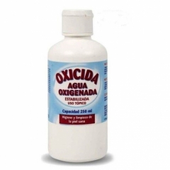 Agua oxigenada oxicida 250ml