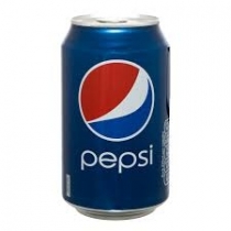refresco cola PEPSI clasico lata 33 cl