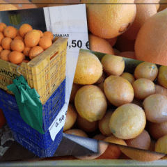 Frutas y verduras de temporada en Supermercados Nueva Era de Sevilla